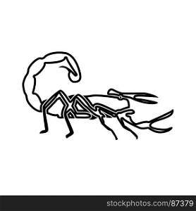 Scorpion icon .