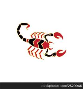 scorpion icon logo vector design template