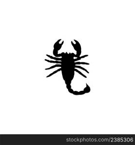 scorpion logo vector illustration design template.
