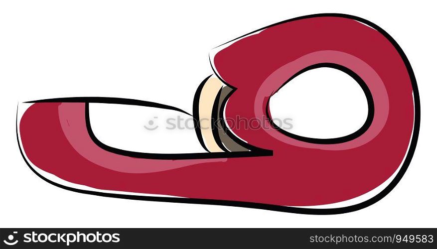 Scotch tape delivery illustration vector on white background