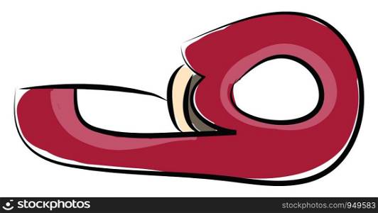 Scotch tape delivery illustration vector on white background