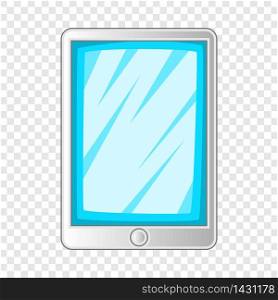 Screen protecting film for tablet icon. Cartoon illustration of screen protecting film for tablet vector icon for web design. Protecting film for tablet icon, cartoon style