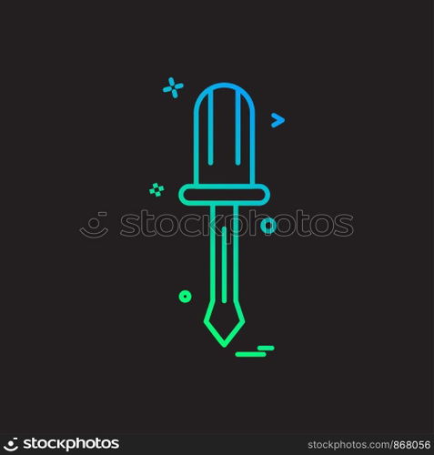 screwdriver icon vector