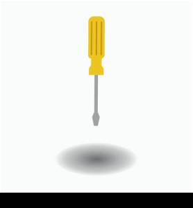 screwdriver logo stock vektor template