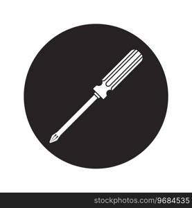 Screwdriver vector icon,illustration simple design