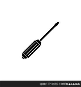 screwdriver vector icon illustration symbol design