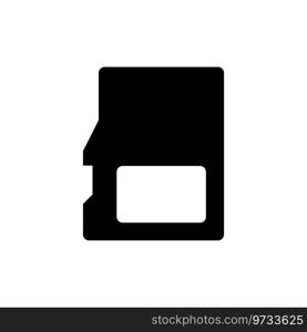 sd card icon vector template illustration logo design