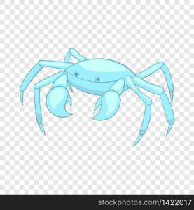 Sea crab icon. Cartoon illustration of crab vector icon for web design. Sea crab icon, cartoon style