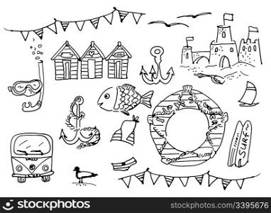Sea doodles