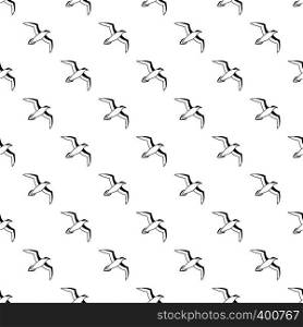 Sea gull pattern. Simple illustration of sea gull vector pattern for web. Sea gull pattern, simple style