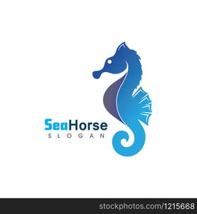 Sea Horse icon logo and symbol creative vector illustration