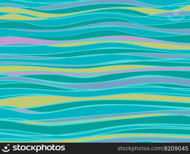 sea ocean wave teal turquoise colored background. hand painted waves illustration. Comic cartoon pop art retro illustration hand drawing. sea ocean wave teal turquoise colored background. hand painted waves illustration