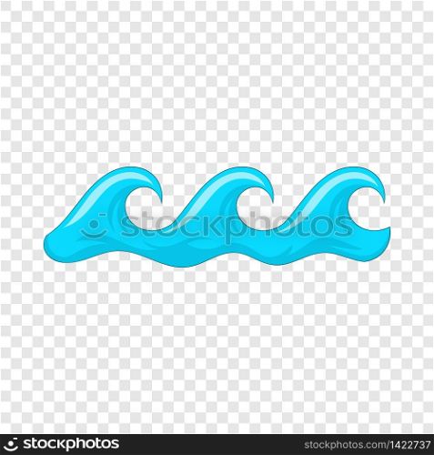 Sea wave icon. Cartoon illustration of sea wave vector icon for web design. Sea wave icon, cartoon style