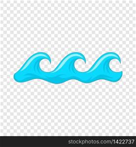 Sea wave icon. Cartoon illustration of sea wave vector icon for web design. Sea wave icon, cartoon style