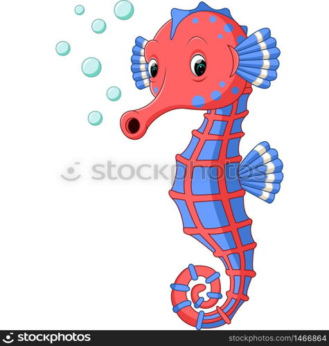 Seahorse Cartoon