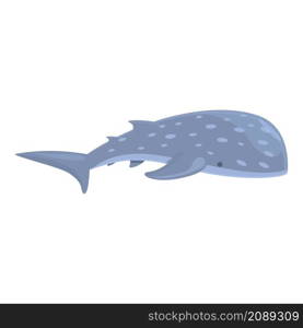 Sealife whale shark icon cartoon vector. Sea animal. Marine wildlife. Sealife whale shark icon cartoon vector. Sea animal