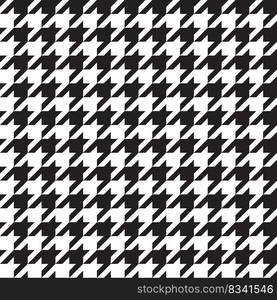 Seam≤ss houndstooth pattern. Vector ima≥.