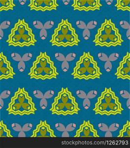 Seamles vintage pattern tile for multipurpose use in design. Seamless ornament pattern vector tile