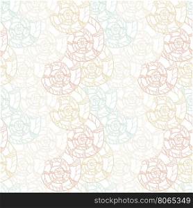 Seamless abstract background pattern in pastel colors. Vector illustration.