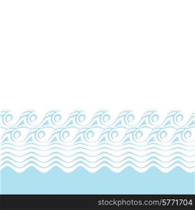 Seamless abstract blue wave texture (Vector bacground).. Seamless abstract blue wave texture (Vector bacground)
