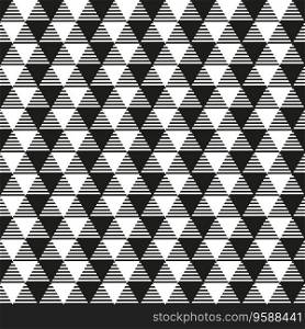 Seamless abstract geometric pattern background