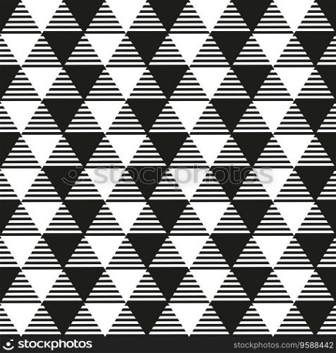 Seamless abstract geometric pattern background