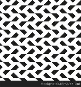Seamless abstract geometric weave pattern background