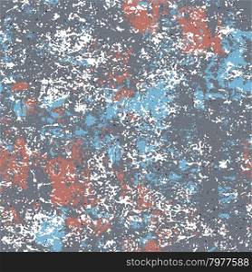 Seamless abstract grunge color vector texture