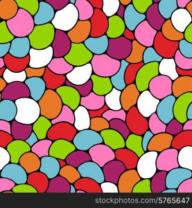 Seamless abstract hand drawn pattern.