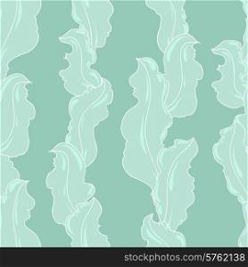 Seamless abstract hand-drawn pattern looks like grass.. Seamless abstract hand-drawn pattern looks like grass