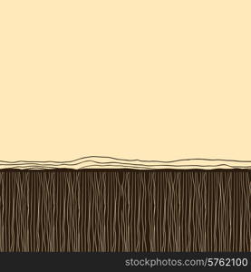 Seamless abstract hand drawn pattern, vector background.