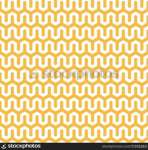 Seamless Abstract Interlocking Geometric Background Texture Pattern