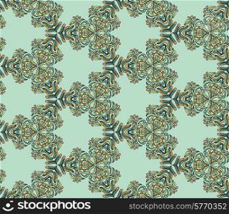 Seamless abstract kaleidoscope ornate pattern.