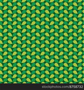 Seamless abstract leaf pattern background design