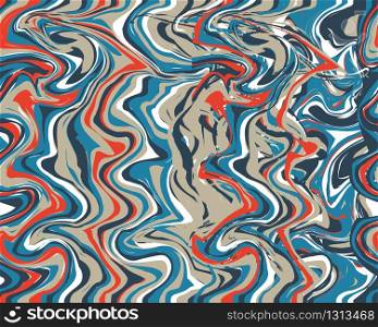 Seamless abstract marble pattern. Hand drawn vector background. Trendy textile, fabric, wrapping