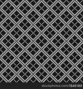 Seamless abstract pattern, imitation of knitwear. Vector illustration for textures, textiles, simple backgrounds, covers and banners. Flat style
