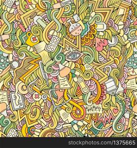 Seamless abstract pattern medical and health background. medical and health background