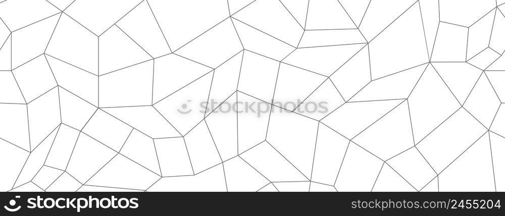 Seamless abstract pattern of connecting lines. Illustration for texture, textiles, banners, simple backgrounds and creative design. Vector design