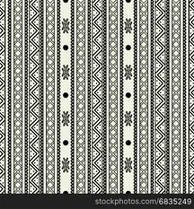 Seamless abstract pattern, tribal background tile for design