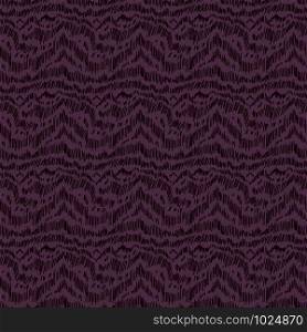 Seamless abstract pattern with randomly lines in magenta hues, similar to mountains, hand drawing