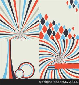 Seamless abstract retro pattern. Stylish geometric background.. Seamless abstract retro pattern. Stylish geometric background
