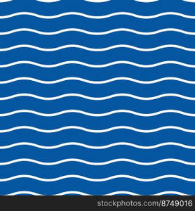 Seamless abstract vector wave pattern texture background