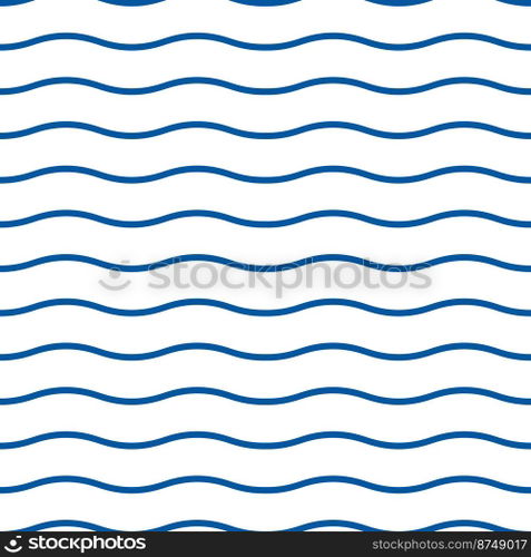 Seamless abstract vector wave pattern texture background