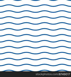 Seamless abstract vector wave pattern texture background