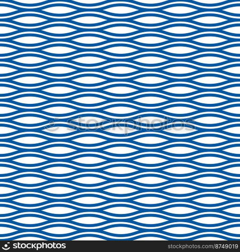 Seamless abstract vector wave pattern texture background