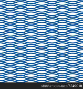 Seamless abstract vector wave pattern texture background