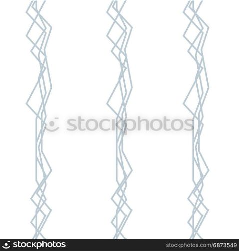 Seamless Abstract vertical Lines Pattern Background. Seamless vertical lines pattern in blue and white colors. Good for textile, package or other decoration.