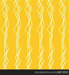 Seamless abstract vertical Lines Pattern Background. Seamless vertical lines pattern in yellow and gold colors. Good for textile, package or other decoration.