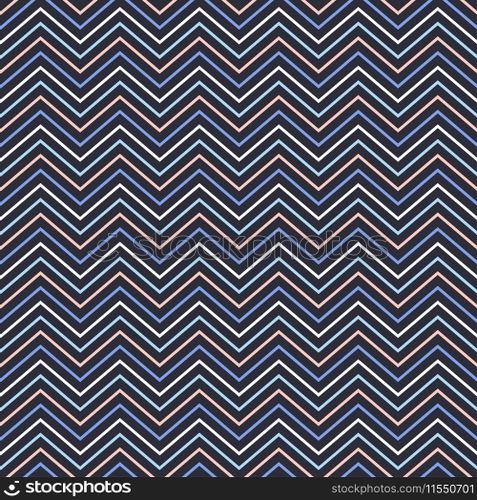 Seamless abstract zigzag vector pattern.