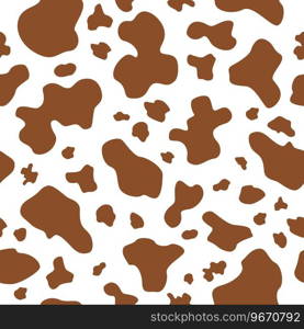 Seamless animal texture Royalty Free Vector Image